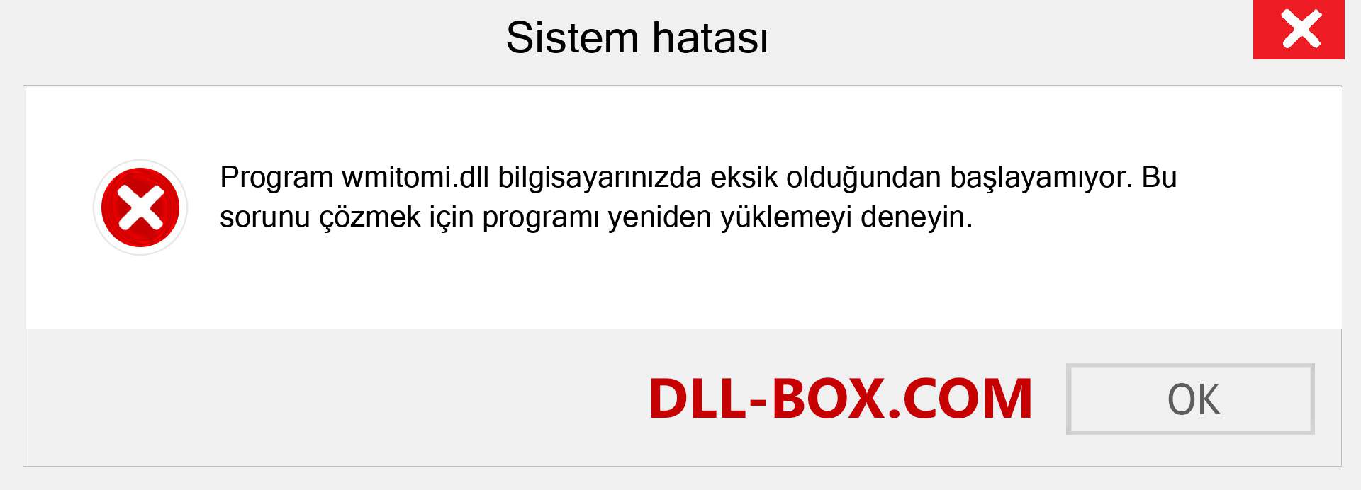 wmitomi.dll dosyası eksik mi? Windows 7, 8, 10 için İndirin - Windows'ta wmitomi dll Eksik Hatasını Düzeltin, fotoğraflar, resimler